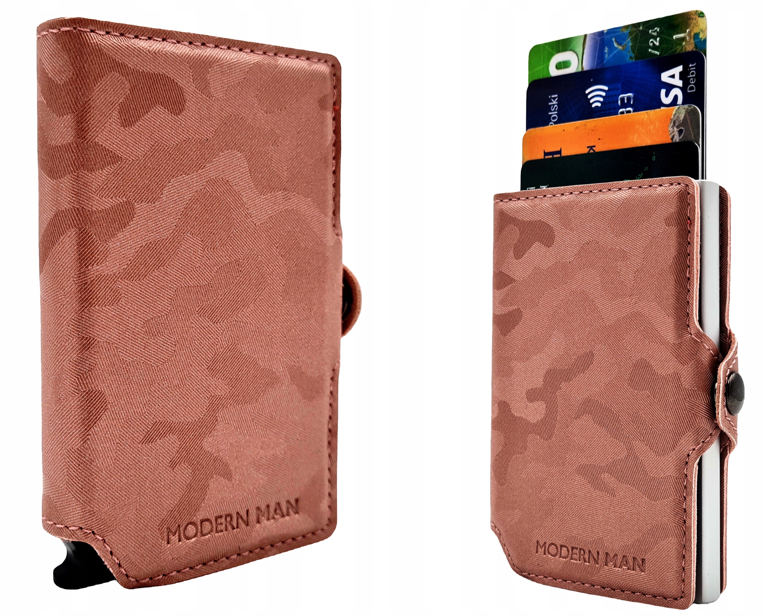 

Portfel Moro Slim Wallet na karty męski mały