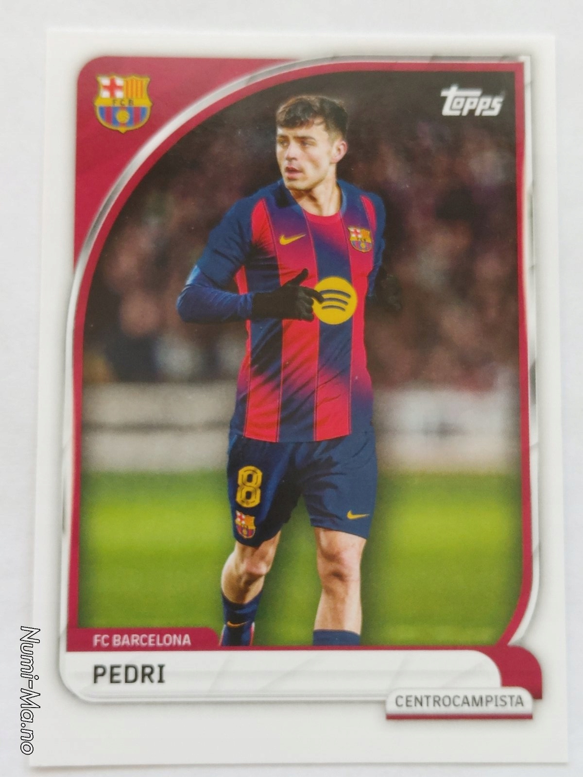 Topps Fc Barcelona 2025-26 Collector Tin N10 Pedri 5077