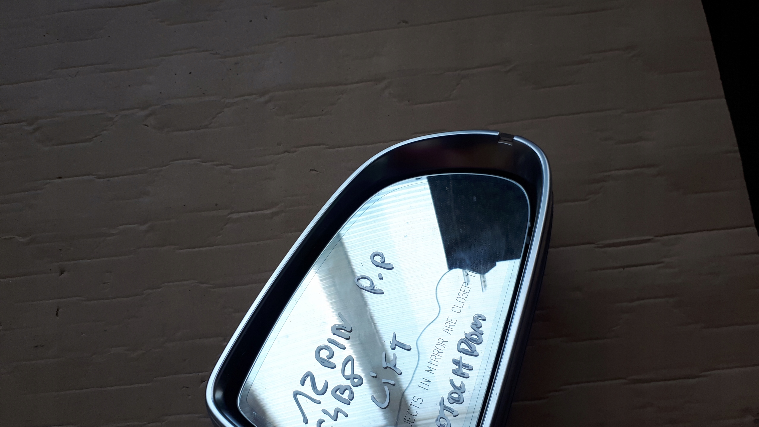S4 B8 LIFT A4 mirror right front FOTOCHROM 12PIN
