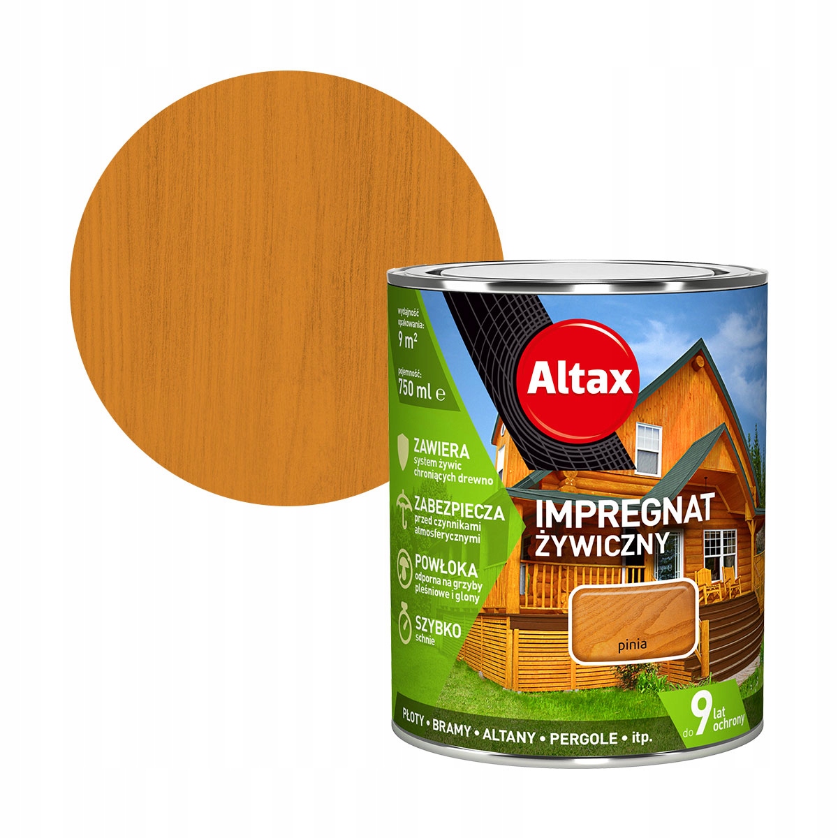 

Altax Impregnat Żywiczny 0,75L Pinia
