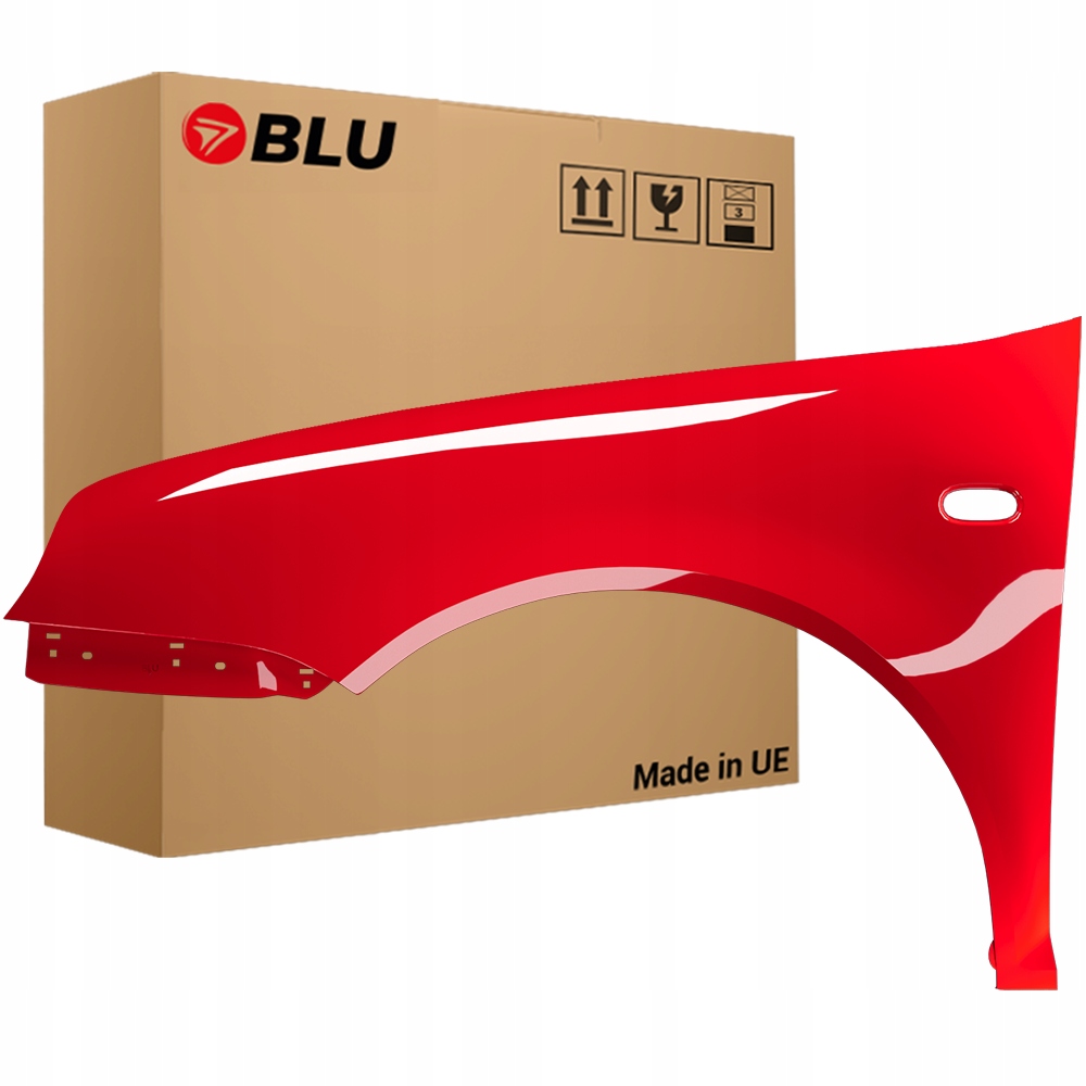 Blu Blatník Vw Golf IV 4 LP3G levý červený 97-06 přední pozink