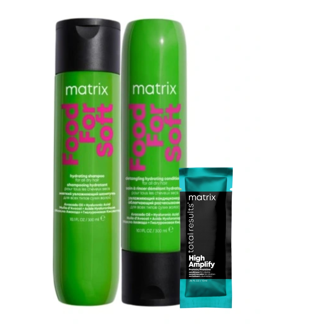 Matrix Food For Soft szampon do włosów, odżywka
