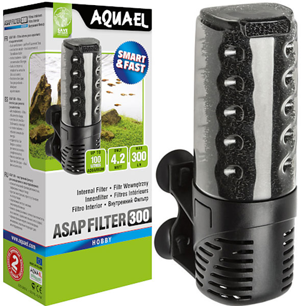 

Aquael Asap Filter 300 Filtr Wewnętrzny do 100l
