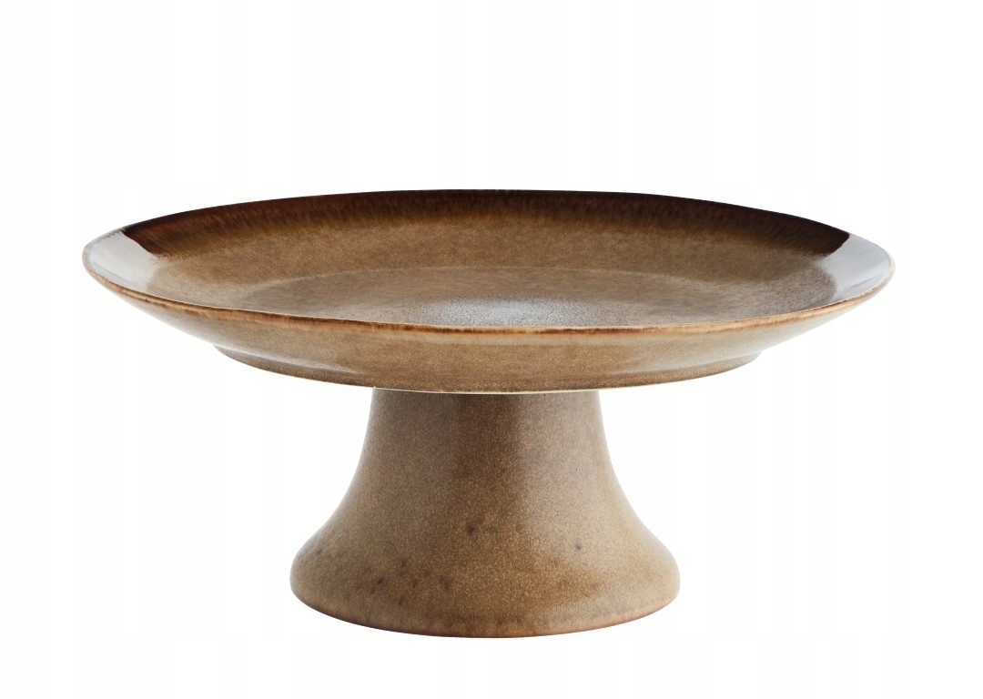 Patera z kameniny Brown, hnedá, Madam Stoltz