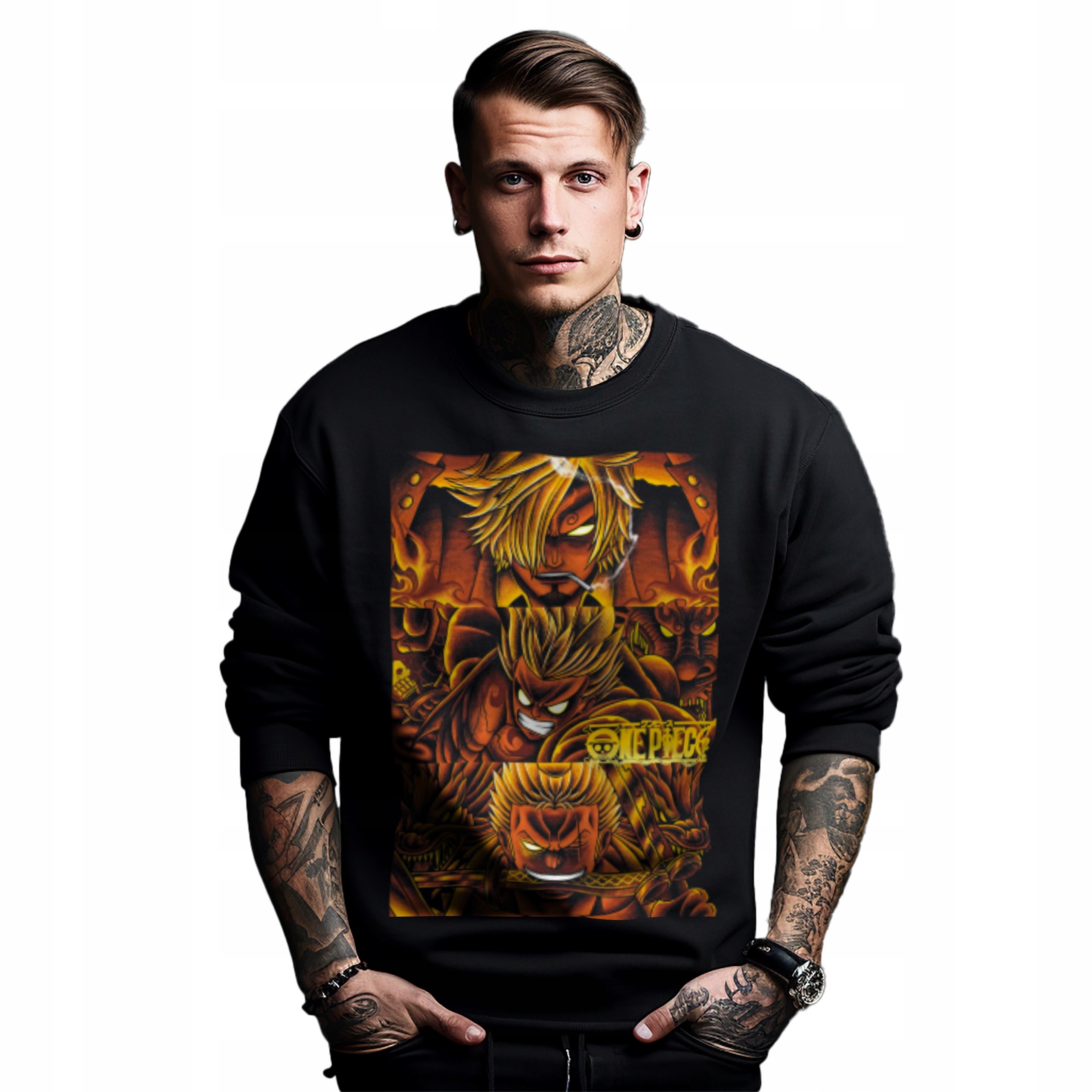 Mikina s potiskem Anime One Piece