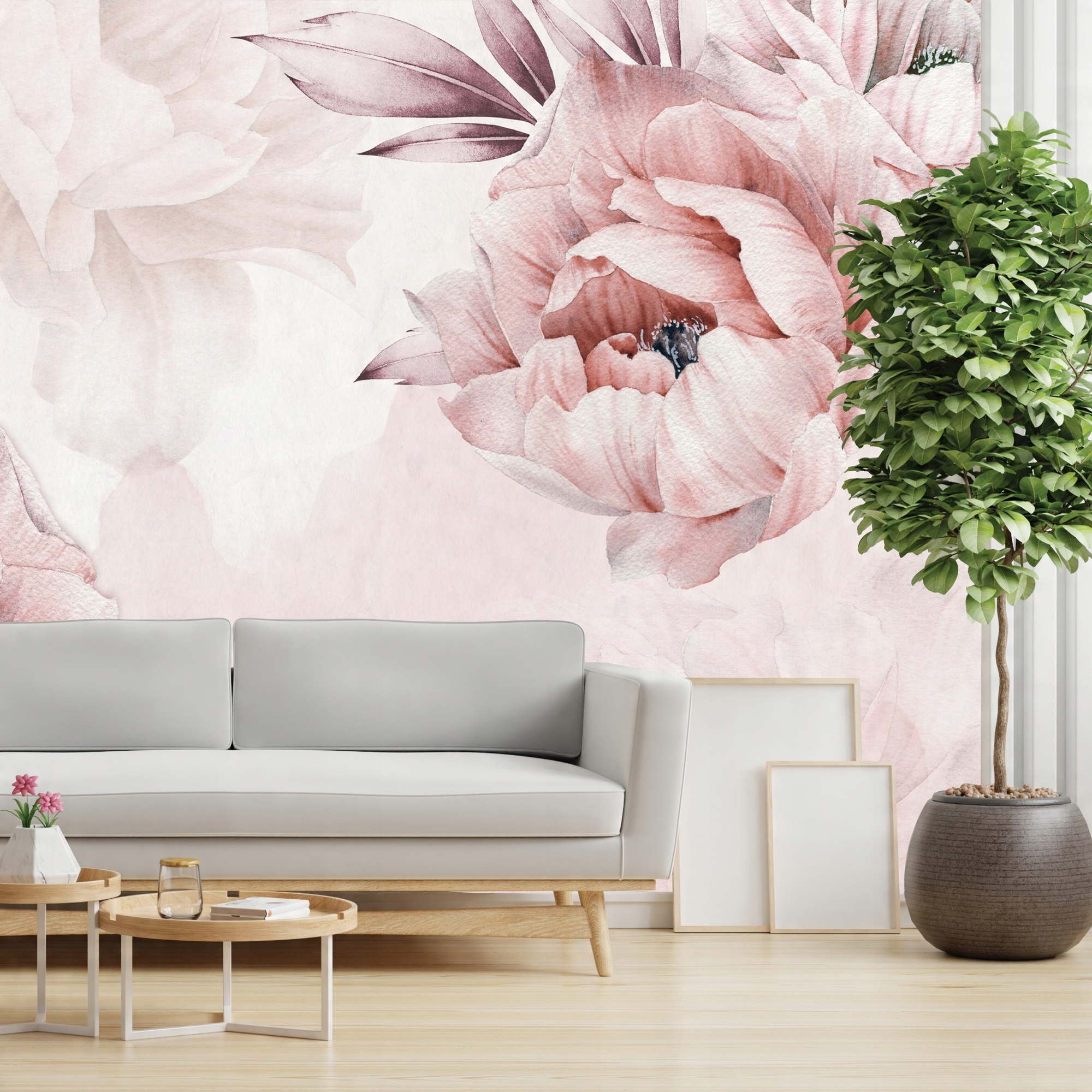 

Fototapeta Natura kwiaty 500x320 cm piwonie różowe