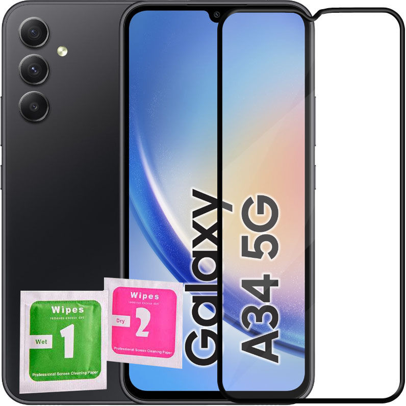 

Szkło 5D Cały Ekran Pełne na Samsung Galaxy A34 5G