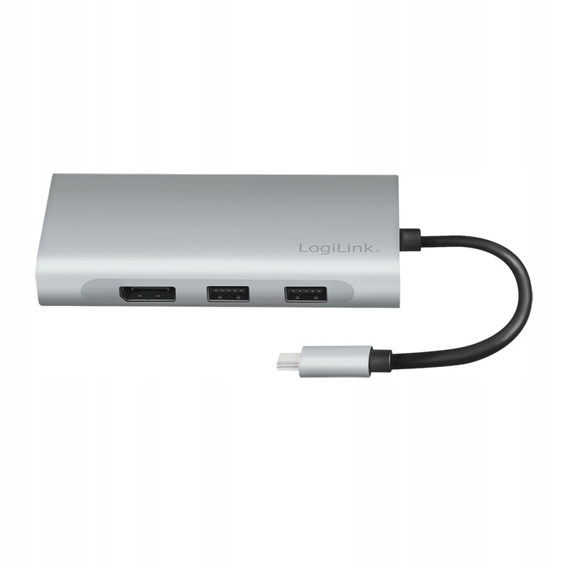 Logilink Dokovací stanice USB3.2, Usb-c, 8 portů, Pd