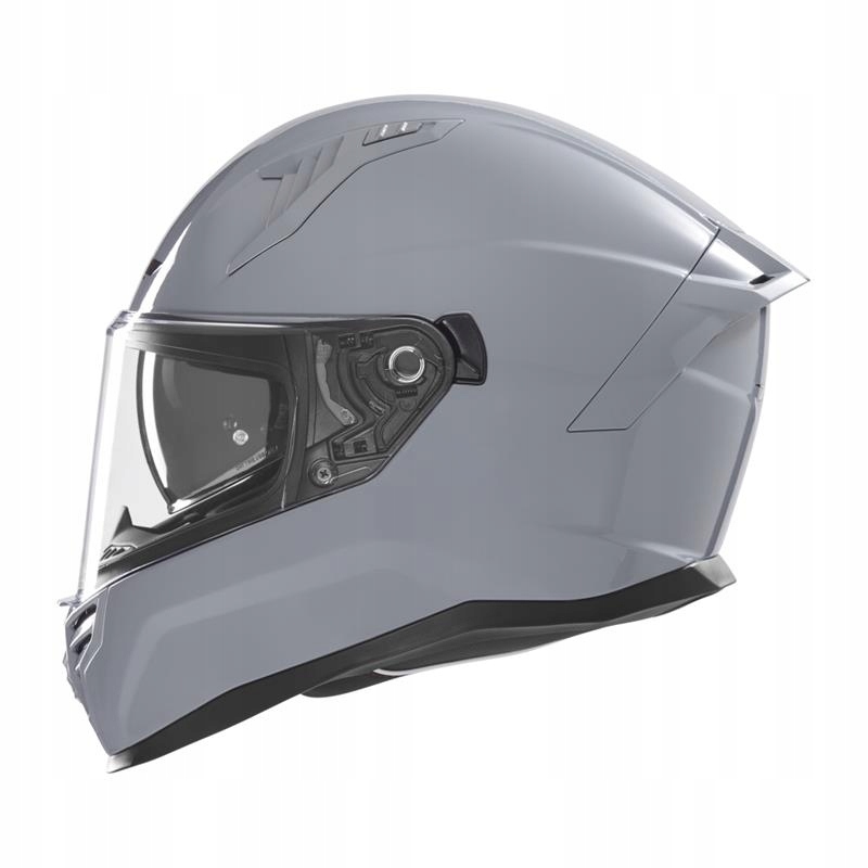 Nox Integrovaná Prilba (full Face) S Blendou N401 Solid Farba Šedá Lesk Veľ