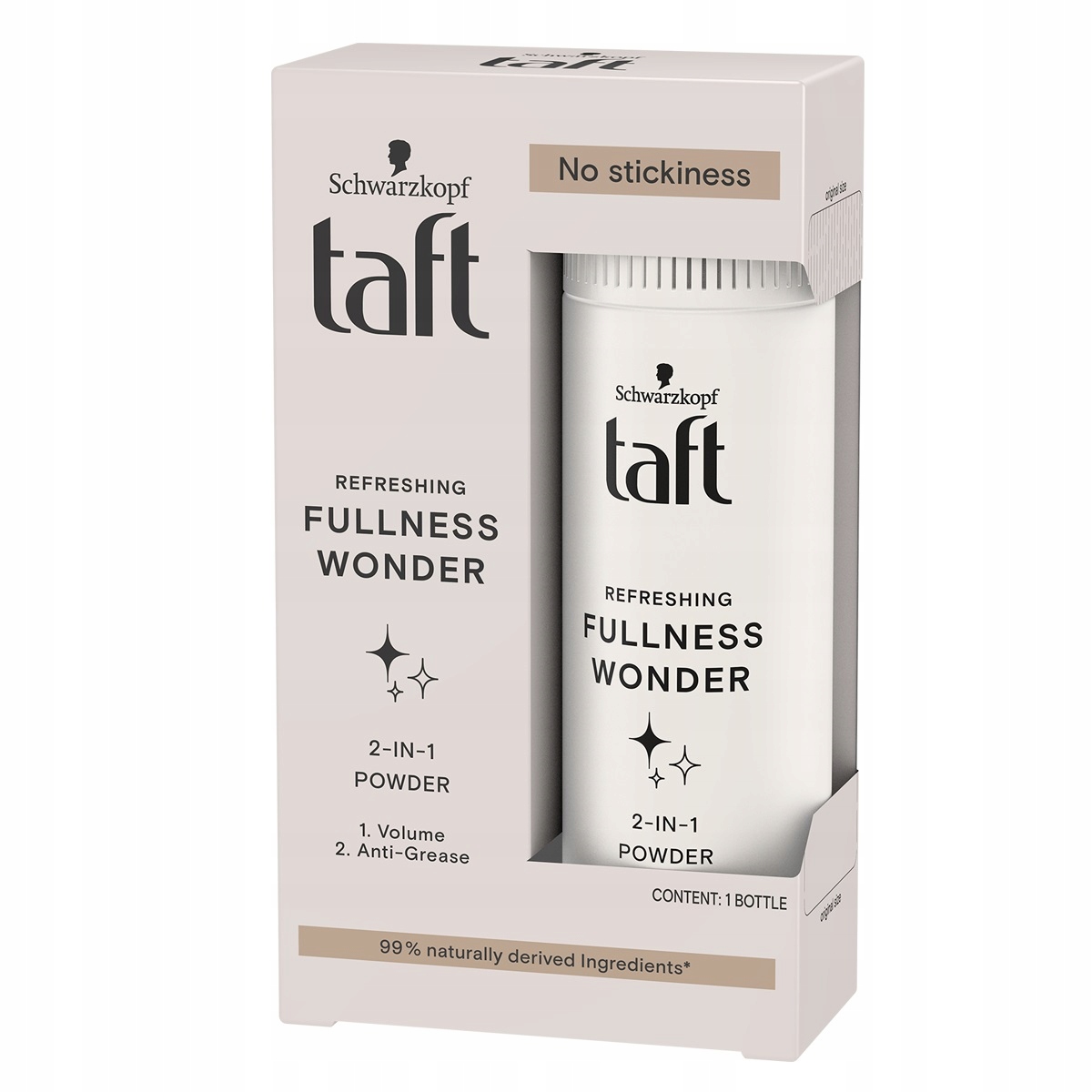 

Taft Fullness Wonder 2w1 puder do włosów objętość