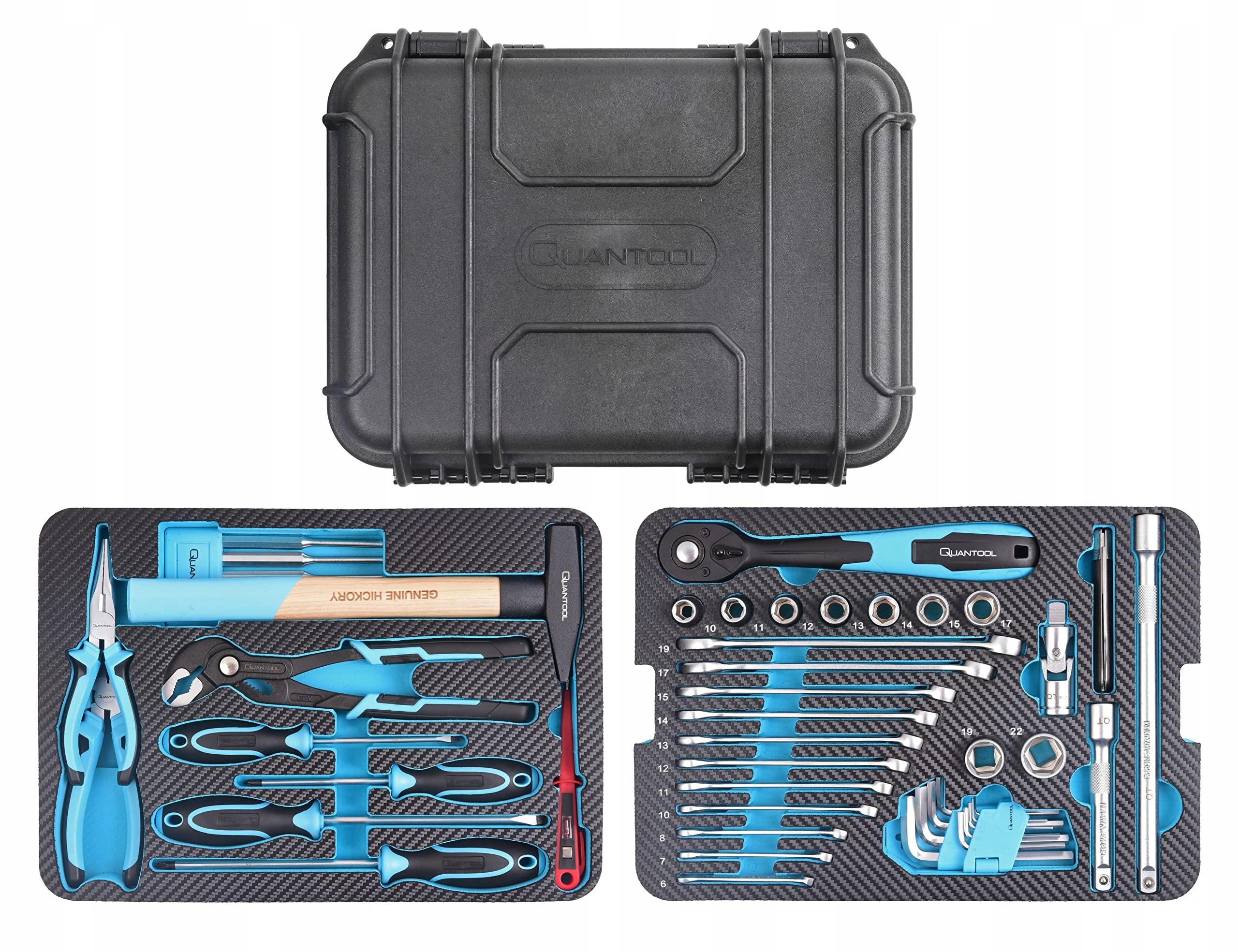 Brüder Mannesmann Quantool Walizka narzędziowa Liczba elementów w zestawie 1
