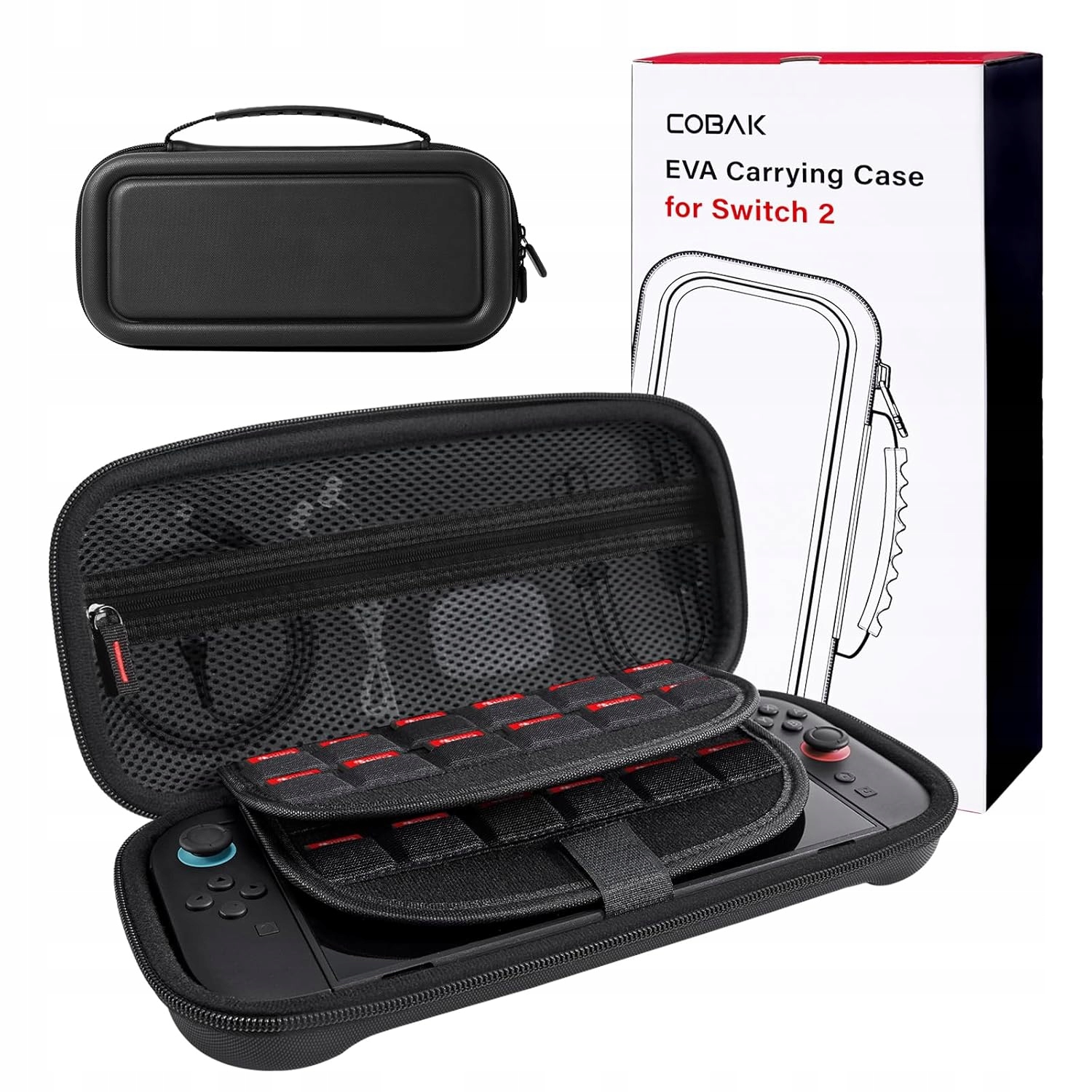 CoBak etui o dużej pojemności do Nintendo Switch 2