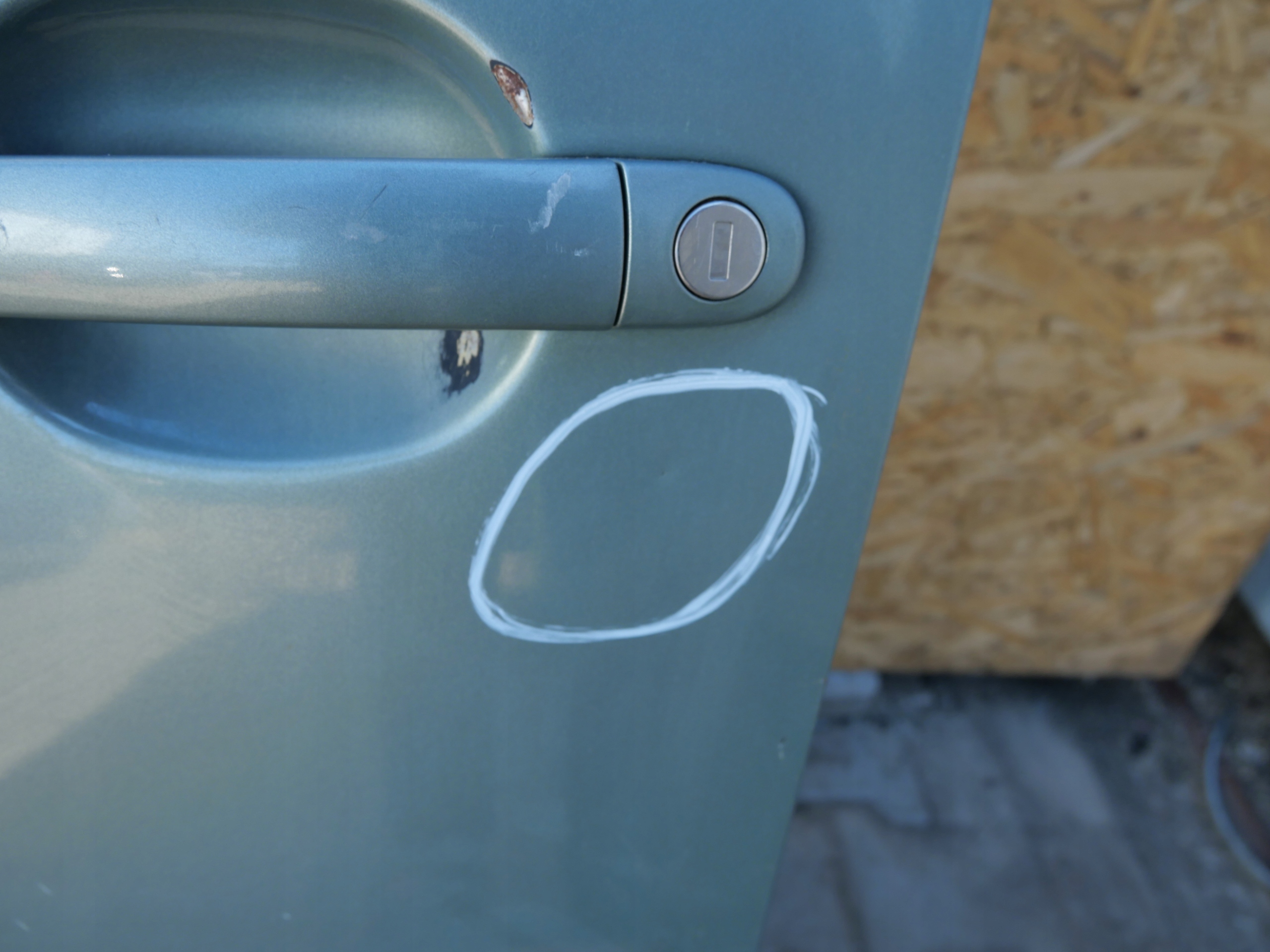 door left front SKODA OCTAVIA and