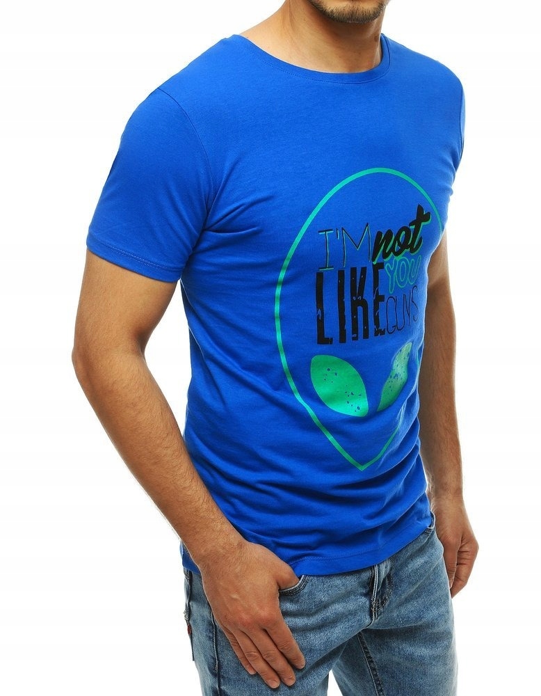 

Męska Koszulka T-shirt Z Nadrukiem rx4156-M
