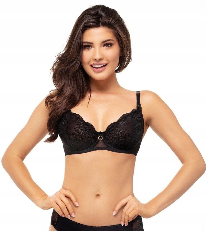 Mama Grace Soft Black měkká podprsenka na kojení Momtobe, černá