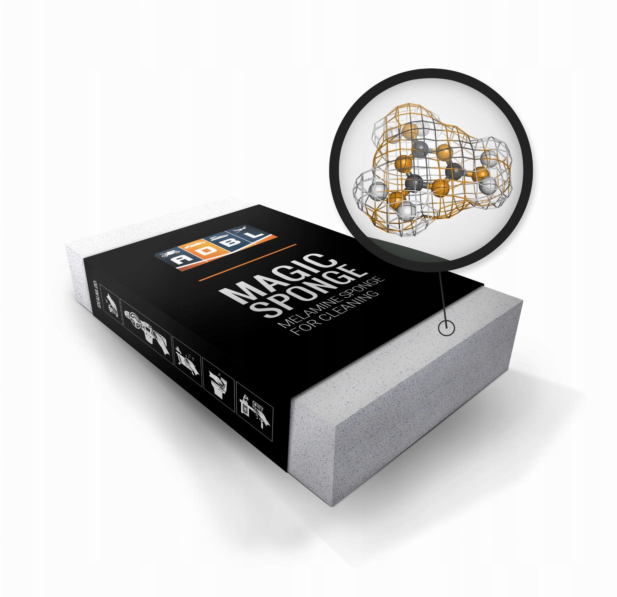 

Adbl Magic Sponge Magiczna gąbka Nano