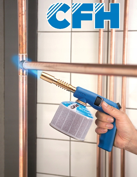 Lutownica ręczna palnik CFH Piezo Compact PC 140 Marka CFH