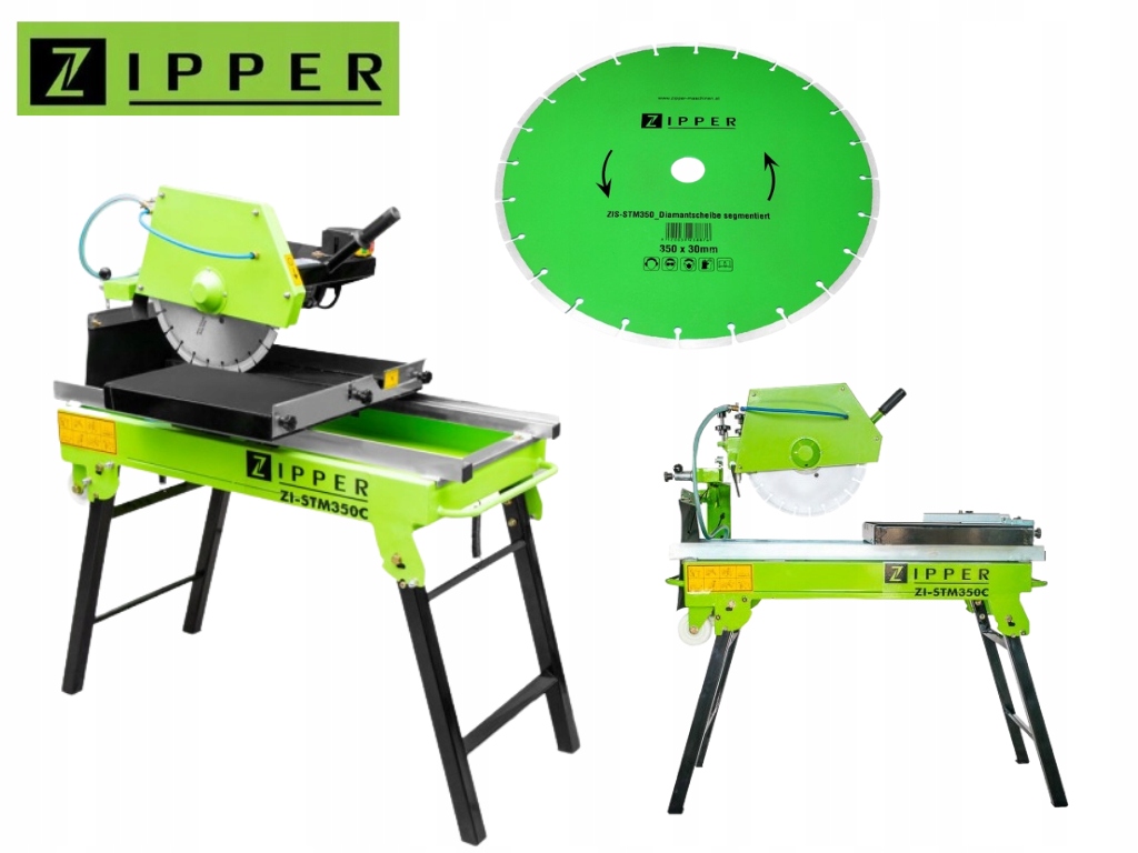 PRZECINARKA DO KAMIENIA ZIPPER ZI-STM350C +TARCZA
