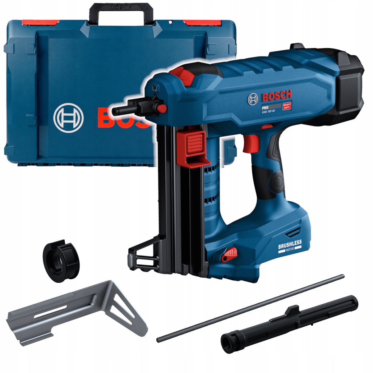 Bosch Gnb 18V-40 Gwoździarka Osadzak Do betonu i stali Xl-boxx Body Solo