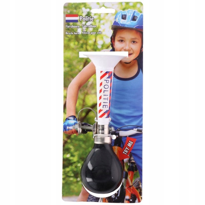 

Trąbka dzwonek klakson rowerowy chrom Policja