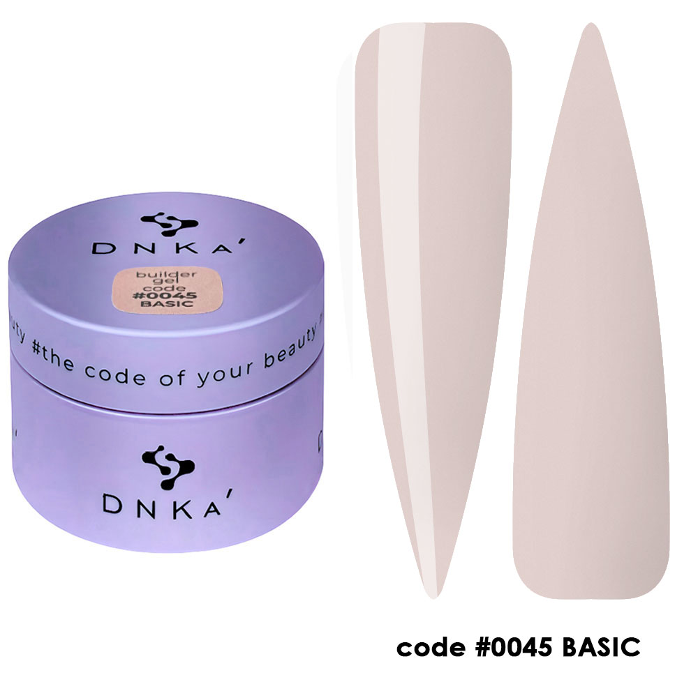 DNKa Builder Gel New Formula, 30 ml #0045 Basic na nehty