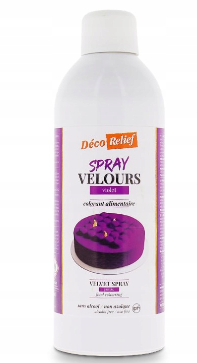 Zamsz w spray'u fioletowy 400ml Deco Relief D40VI
