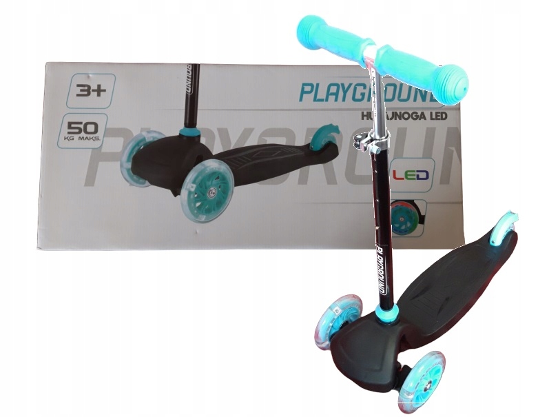 

Hulajnoga trójkołowa Led balansowa Do Nauki Jazdy