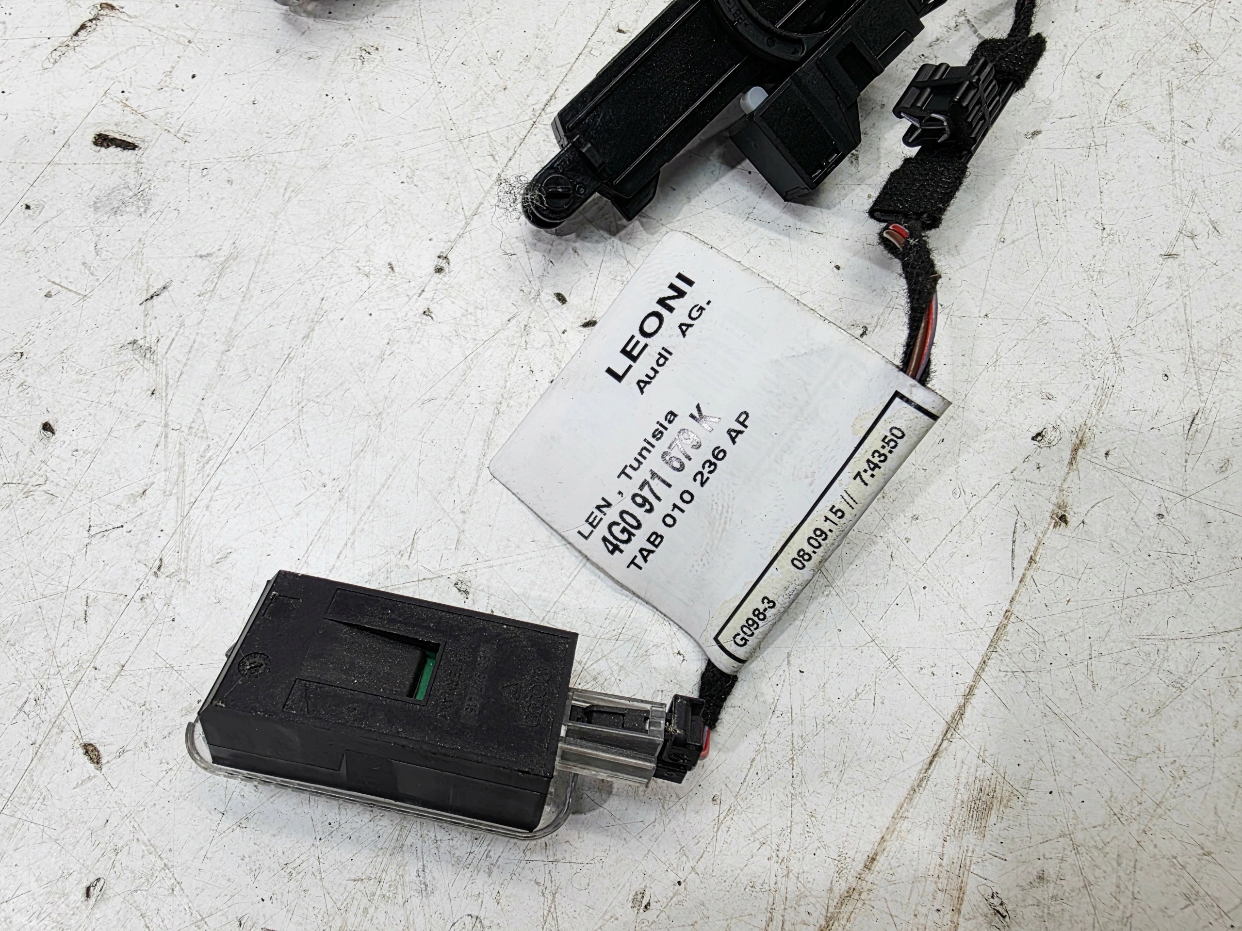 bundle passenger compartments + switch airbag AUDI A6 C7 A7 LIFT 4G0971679K 5P0919237C