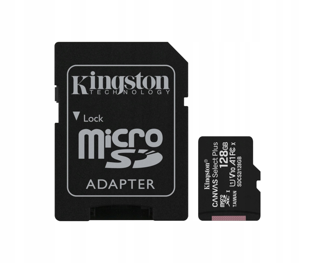 Karta microSD Kingston Canvas Select Plus 128 GB