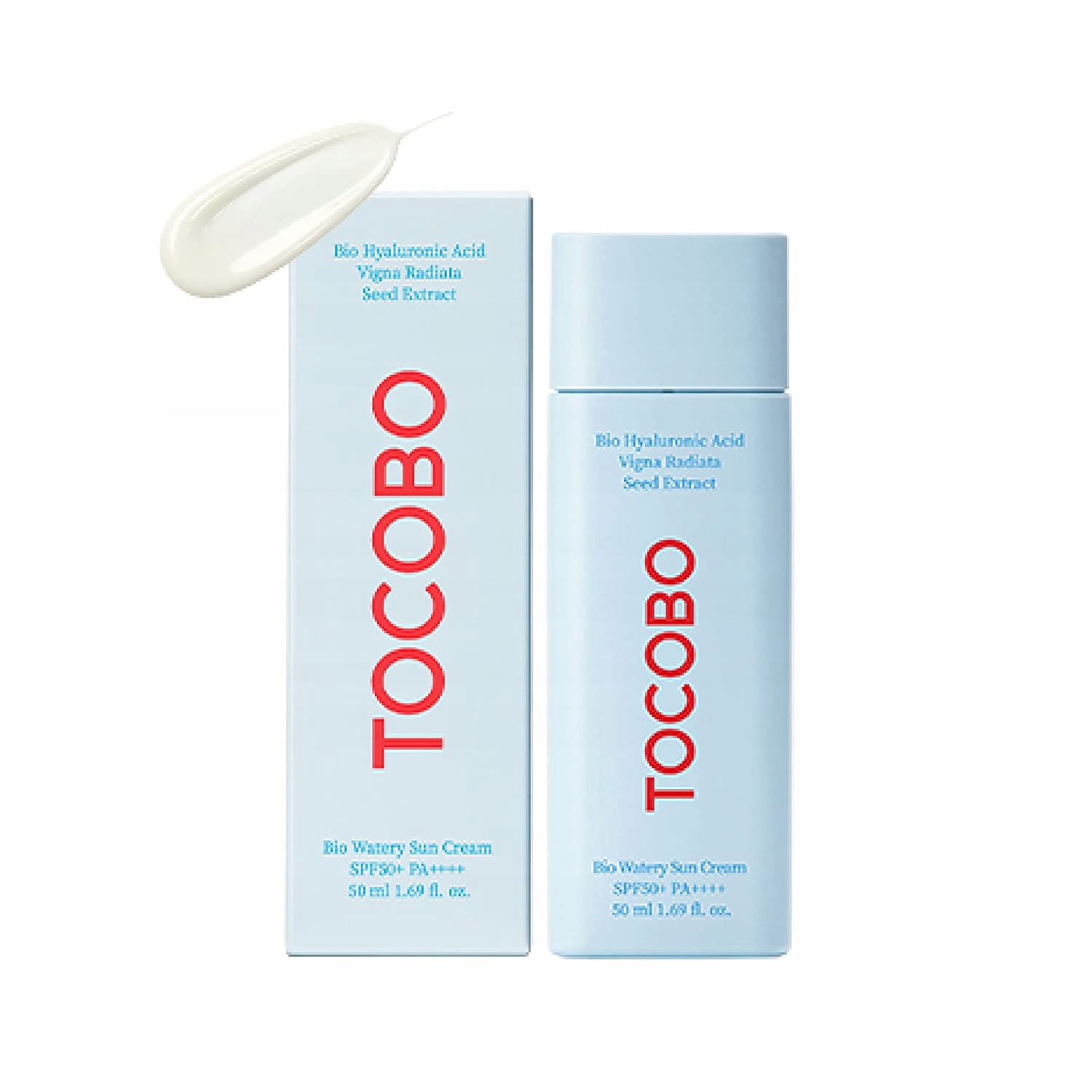 Tocobo Bio Watery Sun Cream SPF50+ Pa++++ 50 ml Veganský krém