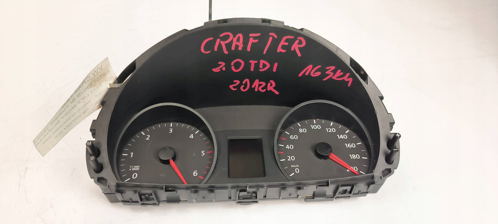 dials clock HVW9069003600 VOLKSWAGEN CRAFTER