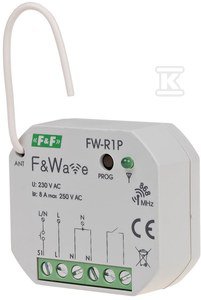 Przek.bistab.radio P/t Din 85265V Ac/d