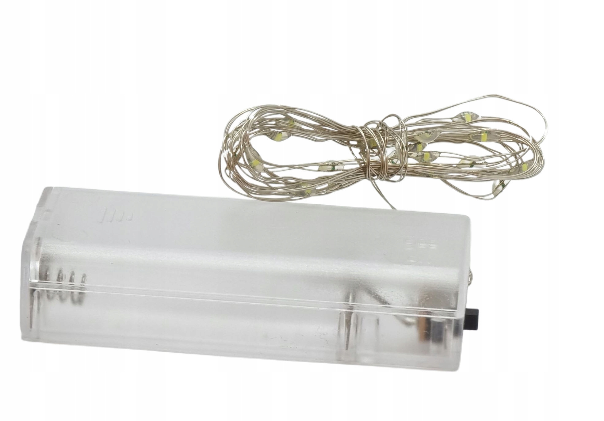 

Lampki choinkowe 20 Led druciki na baterię ciepłe