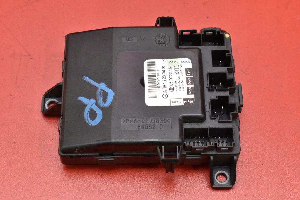 control unit module door right front A1648200485 MERCEDES R-KLASA W251 05-10