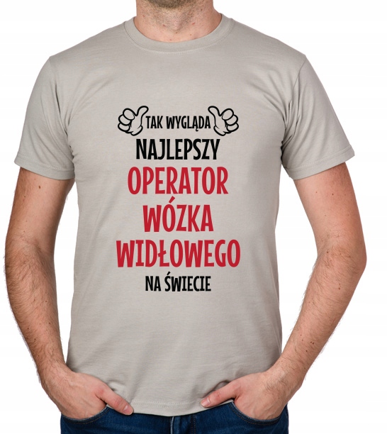 

koszulka Operator Wózka Widłowego prezent