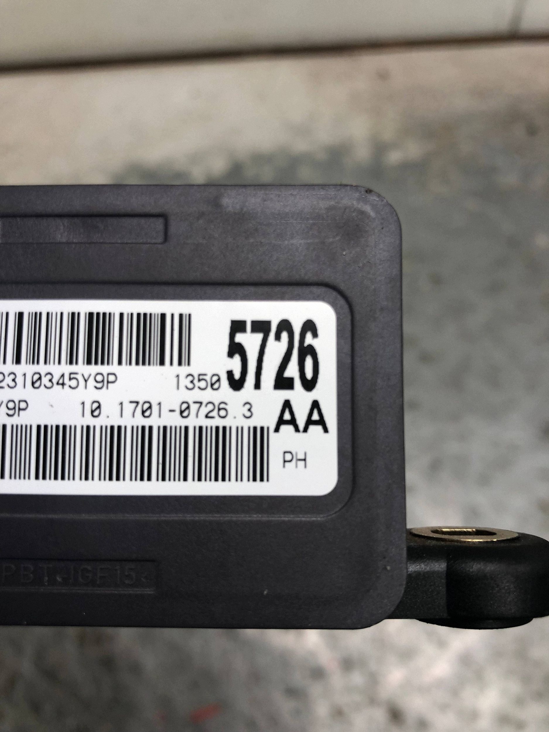 sensor ESP OPEL ASTRA J 13505726