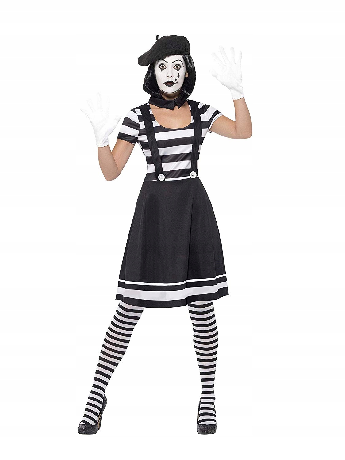 Kostým paní Mimové, velikost L, karneval, halloween
