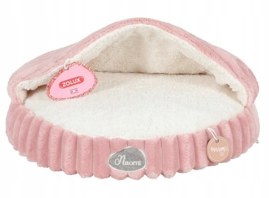 Levně Pelíšek Zolux Naomi, polootevřená, 45x45x28cm, růžová