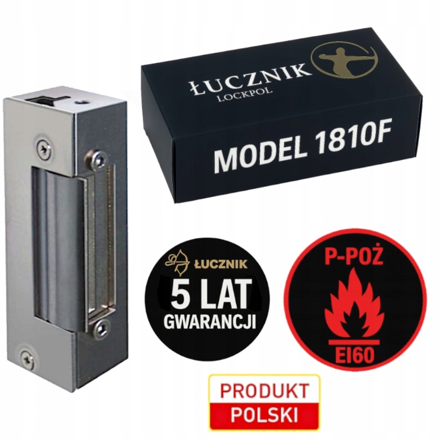 Elektrozávěs Łucznik 1810F Fire 12-24VAC-DC Základní P-pož