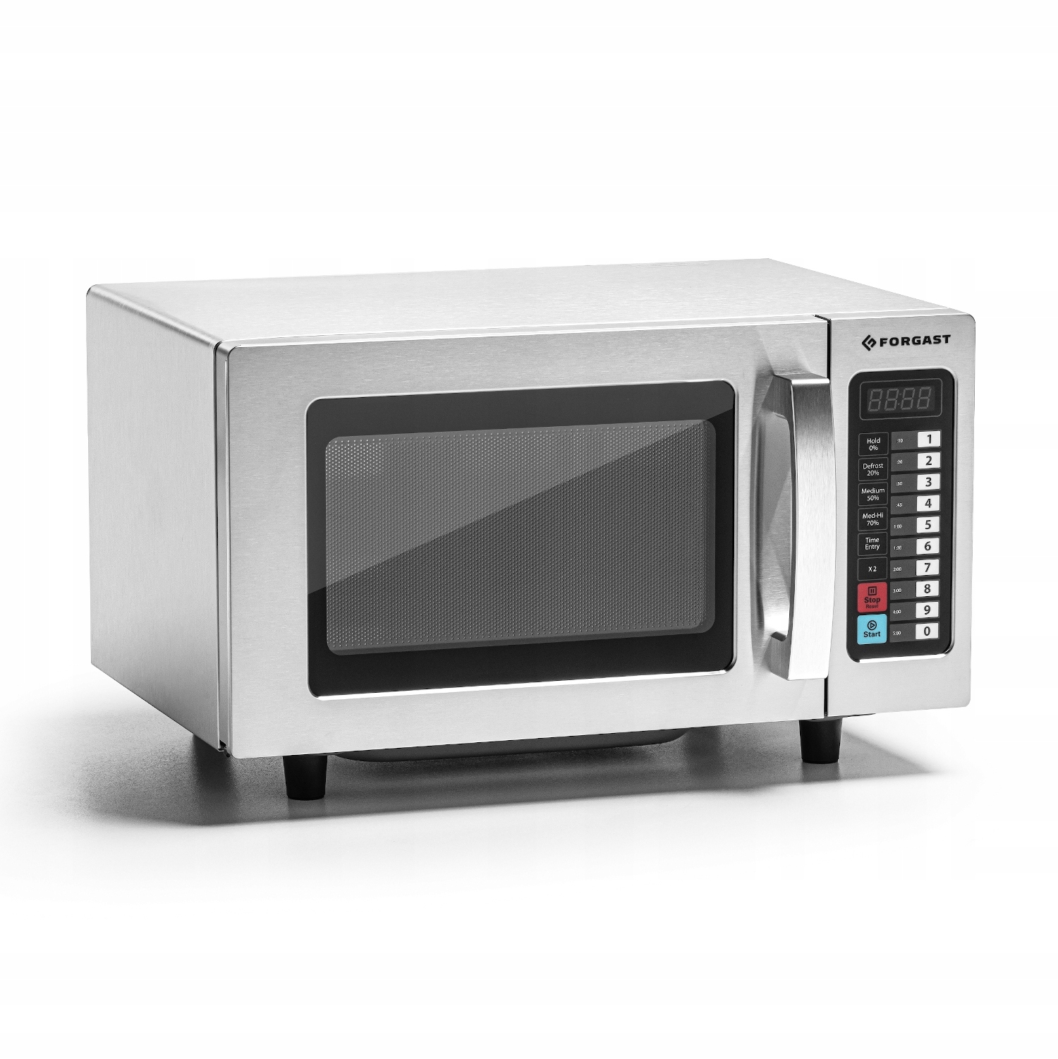 Mikrovlnná Trouba 25 L Nerezová Elektronická 1.55 Kw Forgast FG09904