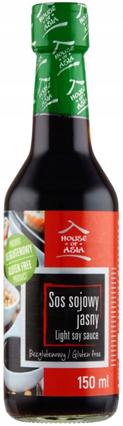 

Sos sojowy jasny, bezglutenowy 150ml House of Asia