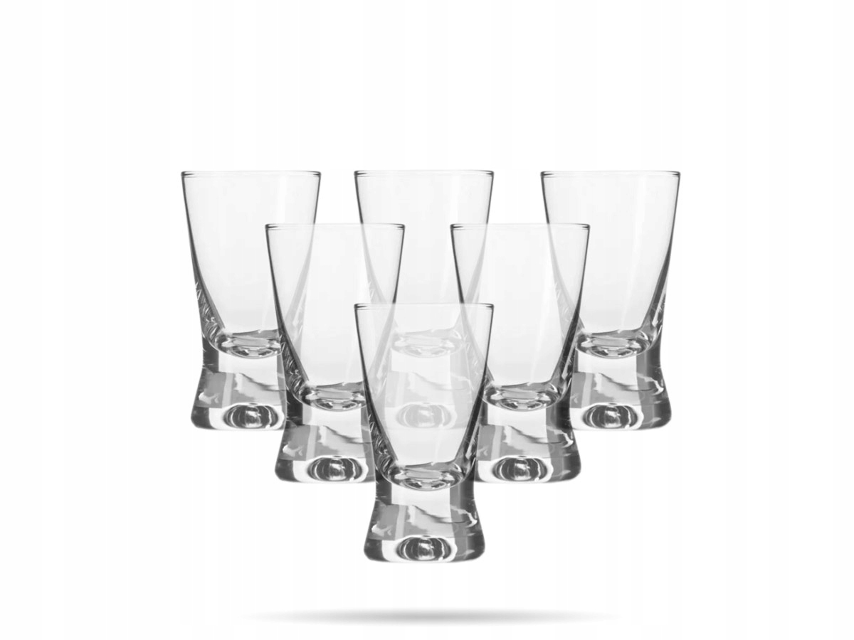 6 kieliszków do wódki 25 ml IKS Shot KROSNO