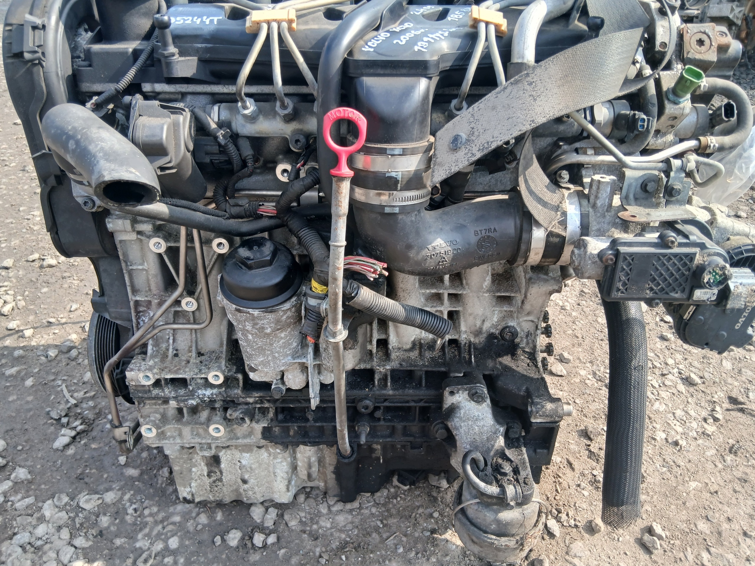 VOLVO XC70 XC90 2.4 D5 185KM 2006 D5244T engine complete KPL 191 TYS KM