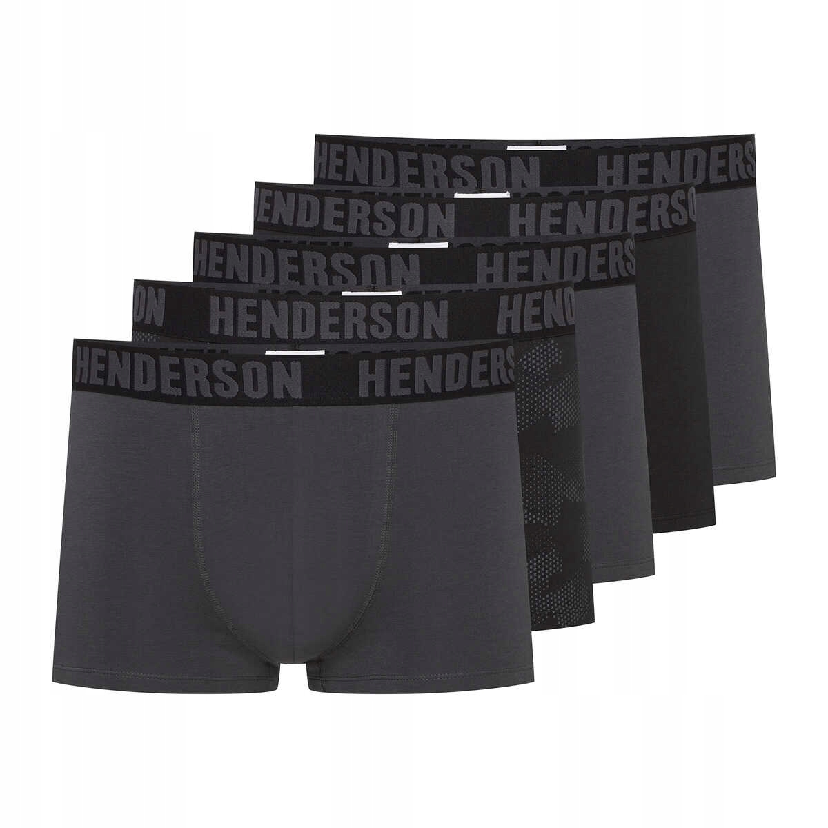 Henderson Pánské boxerky slipy bavlněné, sada Soul 43170 5-balení 2XL