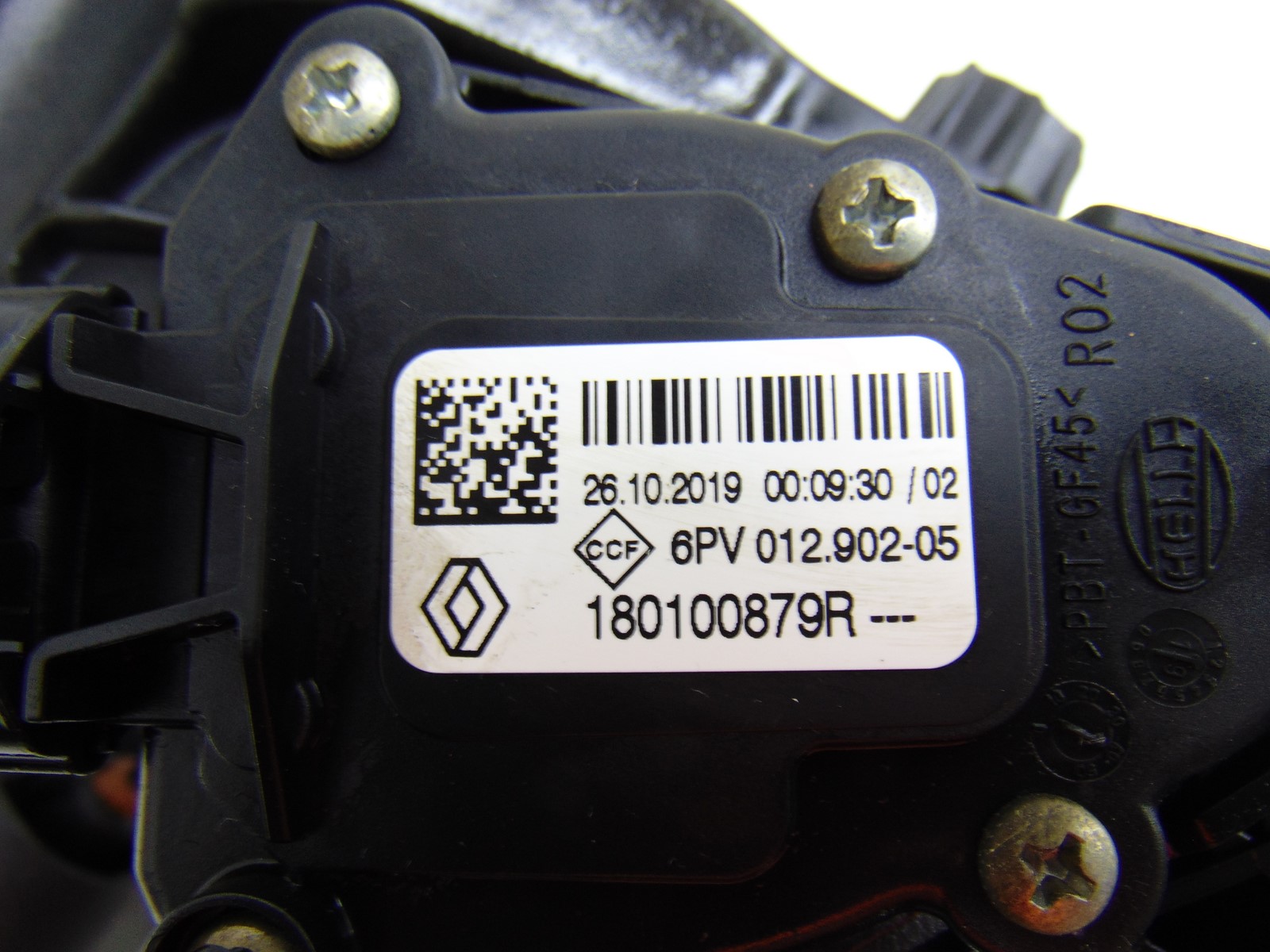 PEDAL Bremse Gas 180100879R RENAULT CAPTUR II