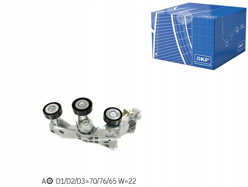 Skfvkm 38869 Napínák Drážkového Řemene Db OM640 W1 Asistent řidiče #33