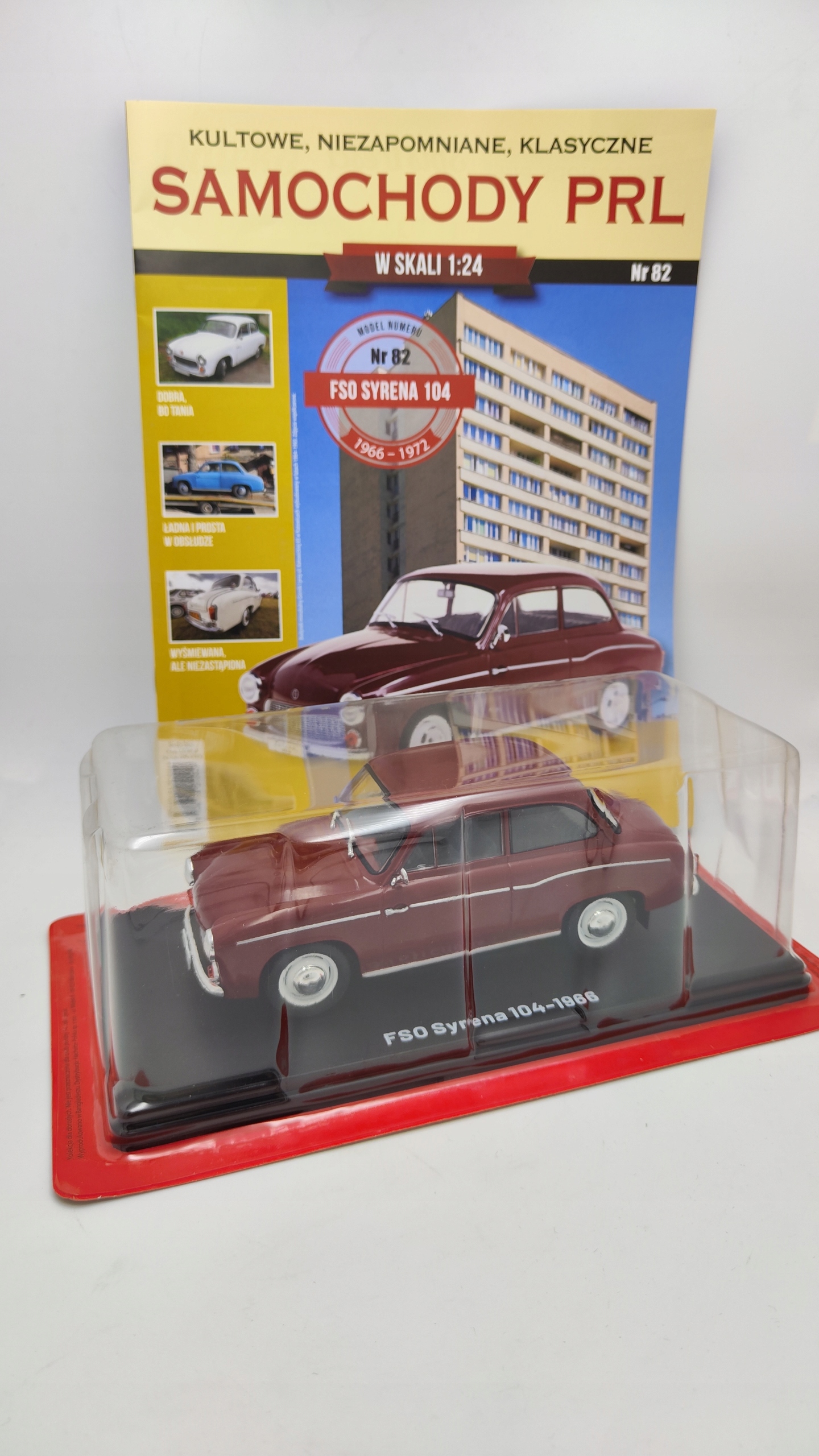 Auta PRL-u Siréna 104 1966 Hachette 1:24