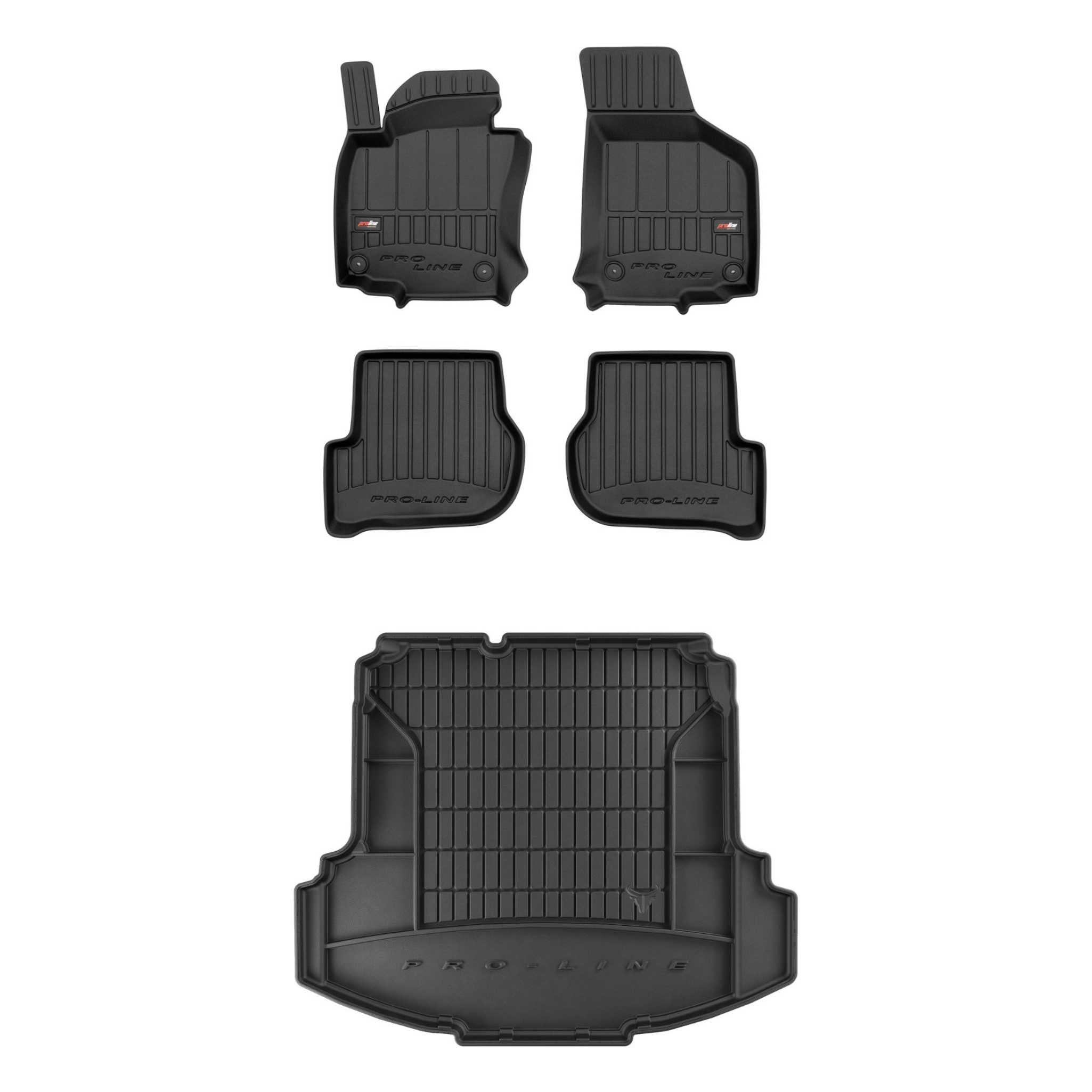 Sada gumových kobercov a rohoží pre Volkswagen Jetta V 2005-2011