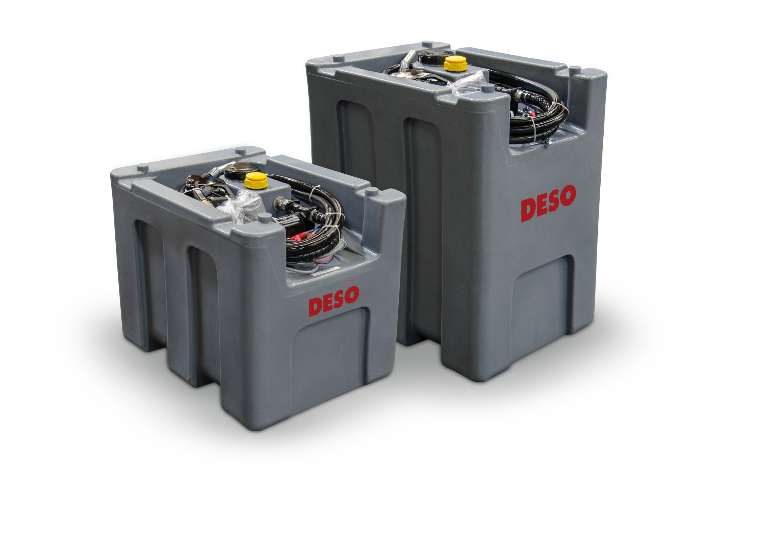 Mobilny zbiornik na olej napedowy 200 l 24 v Deso