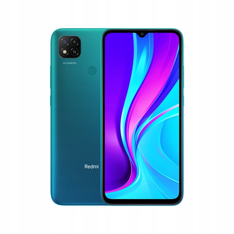 

Smartfon Xiaomi Redmi 9C Nfc 3/64GB szary zielony